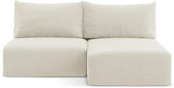 Makamii Krémszínű kinyitható-tárolóhelyes sarokkanapé (jobb oldali) Kalena - Makamii - bonami - 549 942 Ft