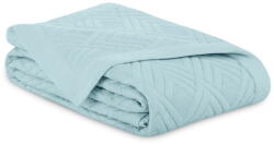 Restilo Világoskék mikroszálas steppelt ágytakaró 220x240 cm Ophelia - Restilo