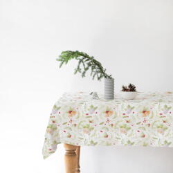 Linen Tales Merry karácsonyi len asztalterítő, 140 x 140 cm - Linen Tales