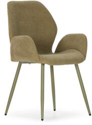 Marckeric Zöld kárpitozott étkezőfotel szett 2 db-os Ansu - Marckeric