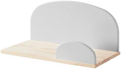 VIPACK Kiddy kisméretű szürke fali polc - Vipack