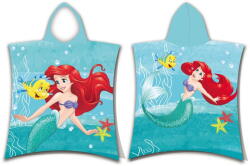 Jerry Fabrics Türkiz frottír gyerek fürdőköpeny Ariel Friends - Jerry Fabrics