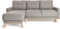 Bonami Selection Pop világosszürke kinyitható variálható sarokkanapé - Bonami Selection