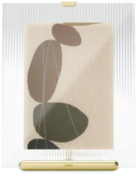 Umbra Aranyszínű üveg álló képkeret 19x23 cm Flute - Umbra