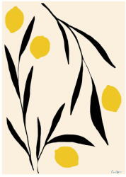 The Poster Club Poszter 30x40 cm Lemon - Anna Mörner - The Poster Club