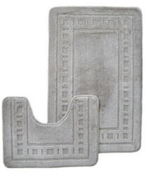 Catherine Lansfield Szürke fürdőszobai kilépő szett 2 db-os 80x50 cm Armoni - Catherine Lansfield