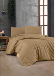 Mijolnir Világosbarna kétszemélyes renforcé pamut ágyneműhuzat 200x200 cm - Mijolnir