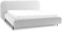 Eltap Bézs kárpitozott ágyneműtartós franciaágy ágyráccsal 140x200 cm Pointt - ELTAP