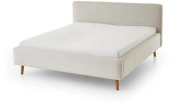 meise.möbel Krémszínű kárpitozott egyszemélyes ágy ágyrács nélkül 120x200 cm Mattis - Meise Möbel