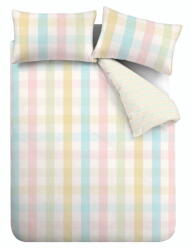 Catherine Lansfield Egyszemélyes ágyneműhuzat 135x200 cm Spring Check - Catherine Lansfield