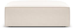 Mazzini Sofas Bézs bársony lábtartó Vanda - Mazzini Sofas