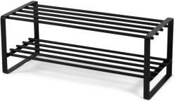 Spinder Design Fekete fém cipőtartó 70x29x27 cm Rex - Spinder Design