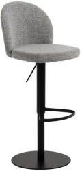 Actona Fekete-szürke állítható magasságú bárszék (ülésmagasság 55 cm) Patricia - Actona