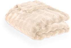 Tiseco Home Studio Elefántcsont színű mikroplüss takaró 150x200 cm Wave - Tiseco Home Studio