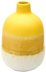 Sass & Belle Bohemian Home Mojave sárga-fehér váza - Sass & Belle