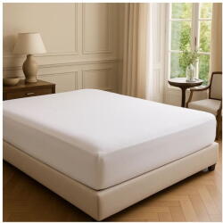 Mila Home Luxury Fehér gumis renforcé pamut lepedő 200x140 cm Ranforce - Mila Home Luxury