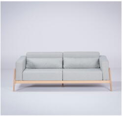 GAZZDA Fawn kékesszürke kanapé tölgyfából, 210 cm - Gazzda