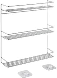 Metaltex Háromszintes fali fűszertartó polc - Metaltex