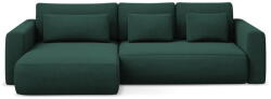 Makamii Zöld kinyitható-tárolóhelyes sarokkanapé (bal oldali-heverő résszel) Kapua - Makamii - bonami - 565 240 Ft