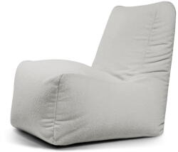 SLOWDOWN Világosszürke buklé babzsákfotel Seat Lounge - SLOWDOWN