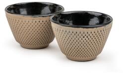 Bredemeijer Bézs öntöttvas csésze szett 2 db-os 100 ml Xilin - Bredemeijer