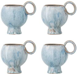 Bloomingville Világoskék kőedény csésze szett cappucinóhoz 4 db-os 250 ml Avonlea - Bloomingville