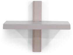 Spinder Design Szürkésbarna fém fali polc 28 cm Hola - Spinder Design