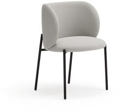 Teulat Világosszürke kárpitozott étkezőfotel szett 2 db-os Mogi - Teulat