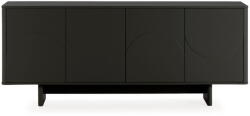 MOME Fekete komód 180x75x40 cm Solei - MOME