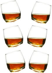 Sagaform Whiskys pohár szett 6 db-os 200 ml Rocking Whiskey - Sagaform