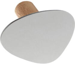 LIND DNA Világosszürke fali acél akasztó Dot S Nupo - LIND DNA