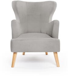 Bonami Essentials Világosszürke füles fotel Noemye - Bonami Selection