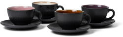 Bitz Fekete kerámia csésze szett 4 db-os 240 ml Gastro Black/Mix - Bitz