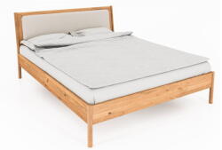 The Beds Tölgyfa franciaágy kárpitozott ágytamlával 140x200 cm Pola - The Beds