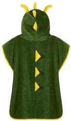 Good Morning Zöld pamut gyerek fürdőponcsó Joep - Good Morning