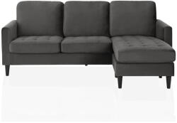 CosmoLiving by Cosmopolitan Szürke variálható sarokkanapé Strummer - CosmoLiving by Cosmopolitan
