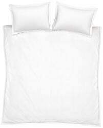 Bianca Fehér kétszemélyes-hosszabbított pamut ágyneműhuzat 230x220 cm Oxford Lace Trim - Bianca