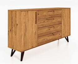 The Beds Magas tölgyfa komód 182x100 cm Golo - The Beds