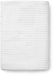 JUNA Fehér frottír bio pamut fürdőlepedő 70x140 cm Check - JUNA