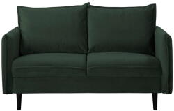 ROPEZ Sötétzöld bársony kanapé 138 cm Juli - Ropez