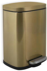 spirella Matt aranyszínű acél pedálos szemetes 5 l Akira - Spirella
