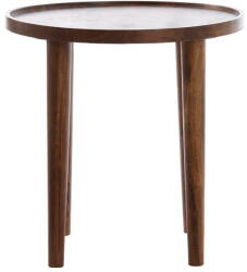 Light & Living Akácfa kerek tárolóasztal ø 45 cm Qiano - Light & Living