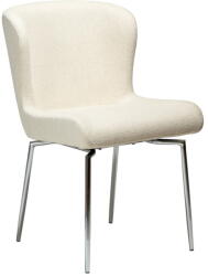 DAN-FORM Krémszínű kárpitozott étkezőszék Glam - DAN-FORM Denmark