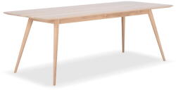 GAZZDA Stafa tömör tölgyfa étkezőasztal, 220 x 90 cm - Gazzda