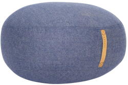 Hübsch Turenio kék puff, ø 70 cm - Hübsch