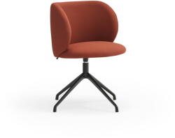 Teulat Téglavörös kárpitozott étkezőfotel Mogi - Teulat