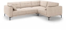 Micadoni Világosbarna sarokkanapé (jobb oldali-L alakú) Bemy - Micadoni
