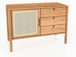 The Beds Alacsony tölgyfa komód 97x69 cm Pola - The Beds