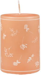 Unipar Fleur narancssárga gyertya, égési idő 30 óra - Unipar
