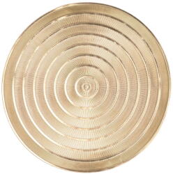 Tiseco Home Studio Aranyszínű tányéralátét, ⌀ 39, 5 cm - Tiseco Home Studio
